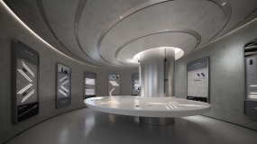 电子科技公司办公楼设计装修方案