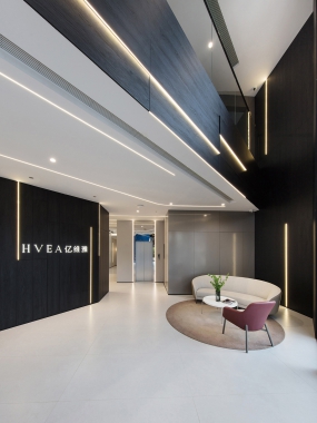 办公区吧台设计科技感图片