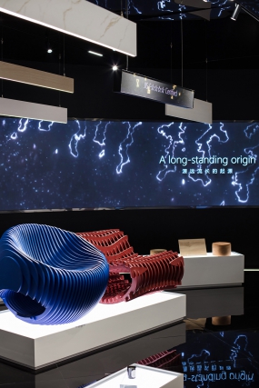 挑高5米办公室设计装修实景