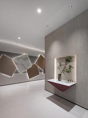 互联网办公室设计装修风格图