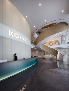 办公室装修设计黑白灰风格图