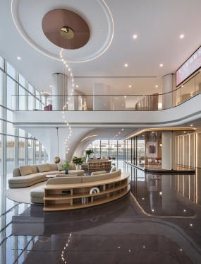 复式办公的空间设计平面图