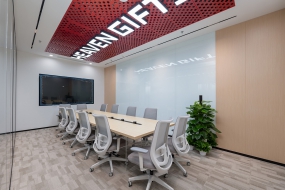 广告公司办公设计装修案例