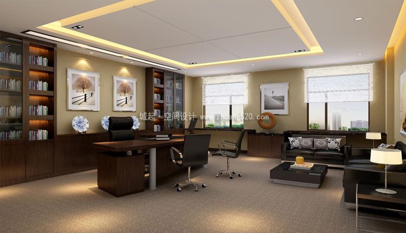 办公室装修色彩搭配
