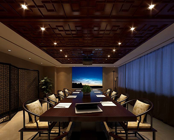 中式<a href=/pictrue/bgs target=_blank class=infotextkey>办公室装修效果图</a>片